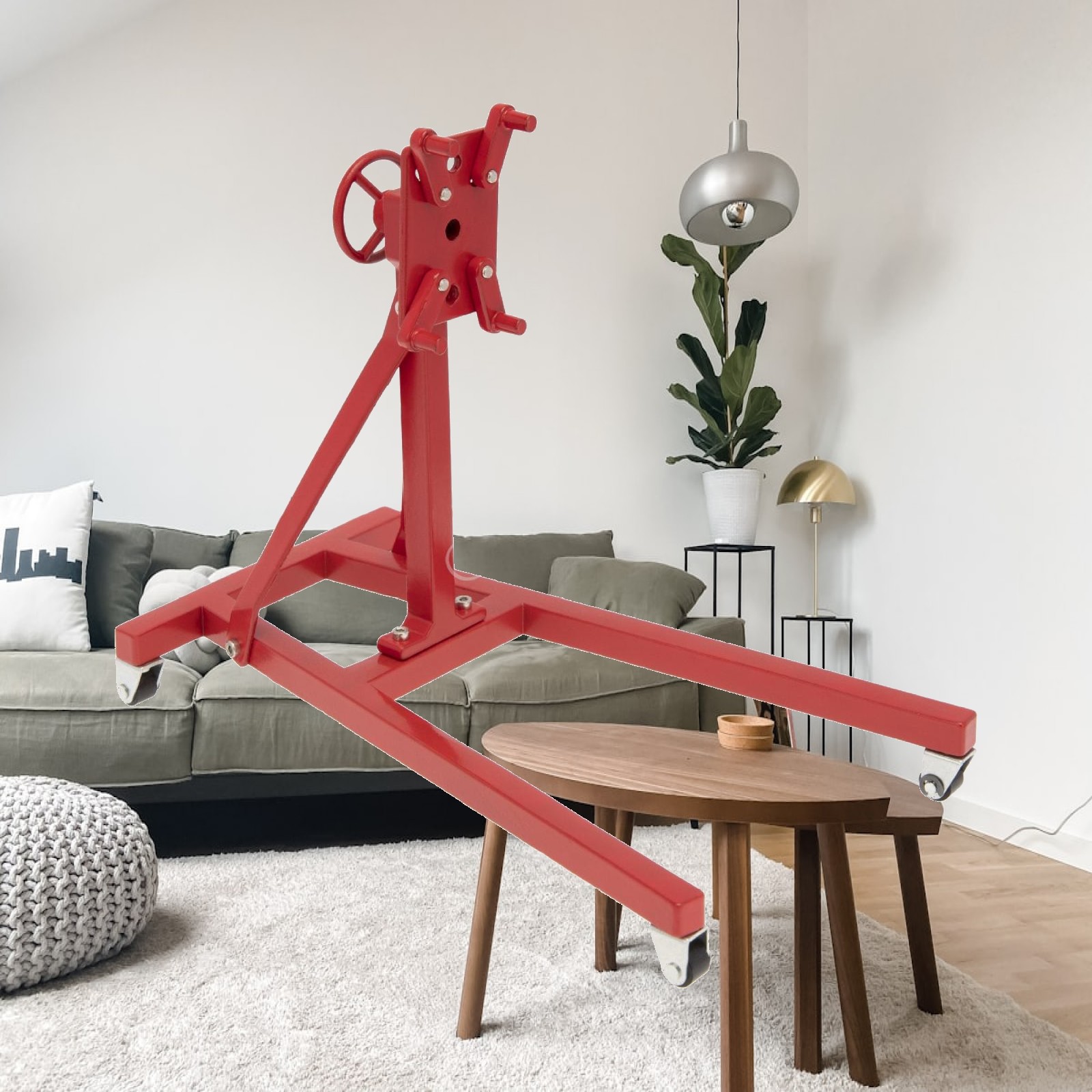 Grue à moteur en métal avec ch - Engine Hoist Crane avis et prix