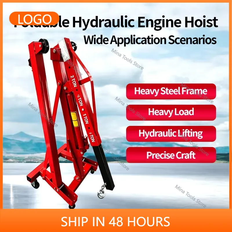Grue hydraulique pliable pour  - Engine Hoist Crane avis et prix