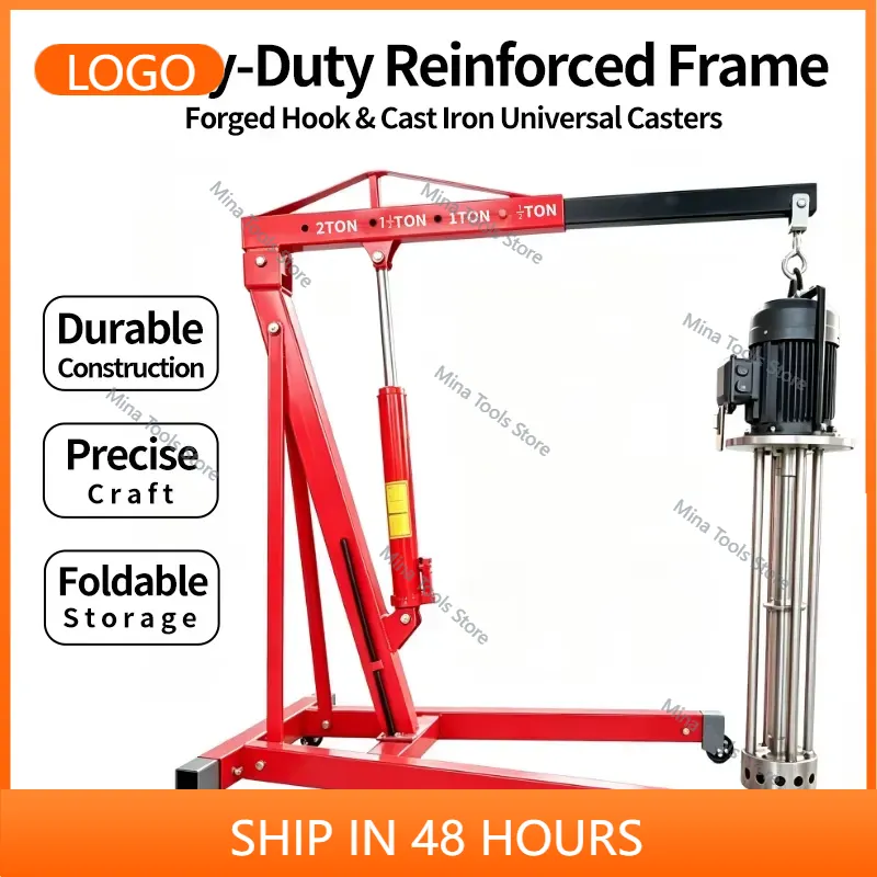 Grue hydraulique pliable pour  - Engine Hoist Crane avis et prix